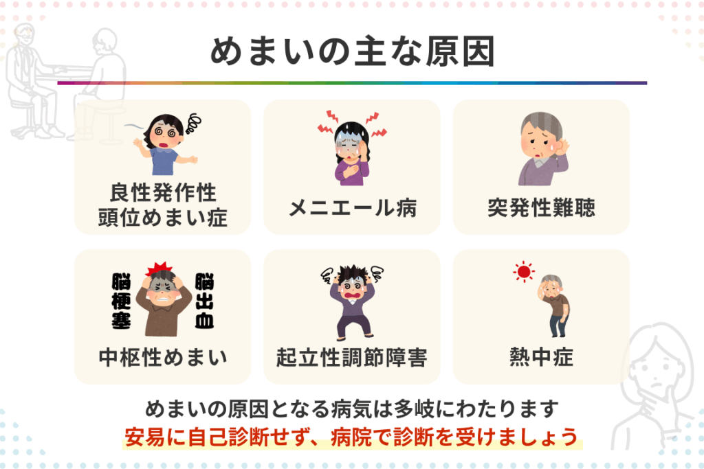 目が回る原因とその影響について詳細に解説